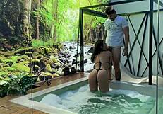 Morena Louca de Tesao na Hidromassagem Completo Sheer