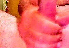 Horny Cumshot Close-Up Video