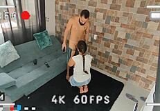 Heartbroken after discovering my stepbrother giving a blowjob to my stepdaughter on security camera