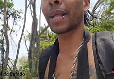Recently released short clips of Holly bombom on a nudist beach in Rio de Janeiro, in Brazil