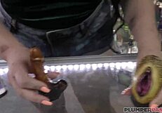 can you handle chubby angelina's big tits and blowjob skills?