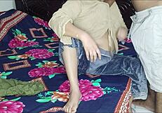 real indian couple fucking at home so hot