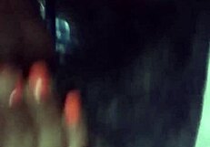 Red BBW Sucks Dick In Car