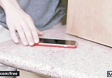 Men Com - Colby Keller Jacob Peterson Paul Canon Roman Cage Trevor Long - My Whore Of A Roommate - Jizz Orgy