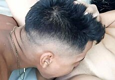 Horny Stepsister Gives Intense Blowjob In Living Room