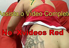 Nicole Dantas Invites For Christmas Anal Sex In Sheer!