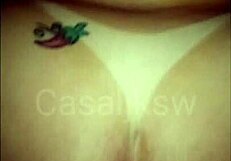 Overweight woman performs oral sex before sex