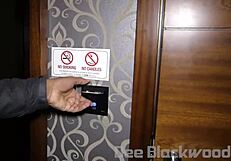 Blonde Ashley Rider's Hotel Room Mix-Up Turns Steamy With Riding.