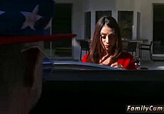 yo, that spanish stepfamily goes wild on fourth of july, totally hardcore stuff