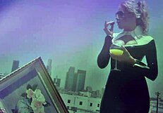 i watch body painted blonde nicole sheridan suck the artist before we fuck passionately