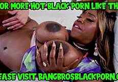 Wow! Magical Ebony Elf Makes Roommate Love Cum!