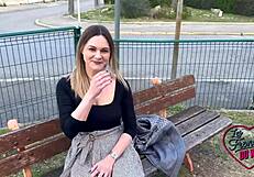 Alice, the 30-Year-Old Naughty Secretary, Showcases Her Big Tits and Brunette Charm in Amateur European Scene