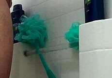 Washing My Big Brown Dick