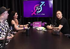 Slut Gives Intense Blowjob To Freddy