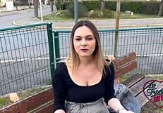 Alice, the 30-Year-Old Naughty Secretary, Showcases Her Big Tits and Brunette Charm in Amateur European Scene