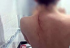 horny wife in shower makes video for pussy lickers, wanna see?