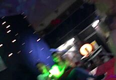 orgy unfolds in public streets of barcelona with wild blowjobs