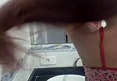 horny wife in shower makes video for pussy lickers, wanna see?