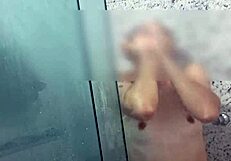 horny wife in shower makes video for pussy lickers, wanna see?