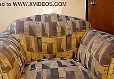 Fat amateur rubs pussy on camera.