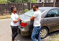 Hardcore Fuck with Horny Taxi Driver Bent Over