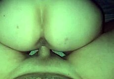 Ουάου! Χοντρός Κώλος Καβαλάει Μεγάλο Πούτσο και Τελειώνει με Τεράστιο Creampie