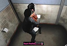 Approached Cartoon Sex with Horny Licking and Fingering!