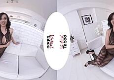 virtual taboo wet in fishnet