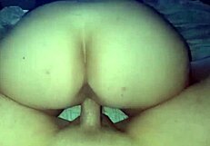 Wow! Fat Ass Riding Big Cock Ends in Huge Creampie