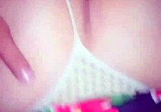 Horny mature milf masturbating pussy in homemade video 😏