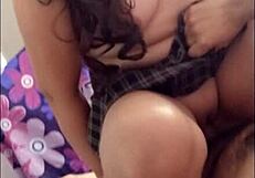 Finally Nailed My Stepdaughter's Tight Latina Ass in Minutes