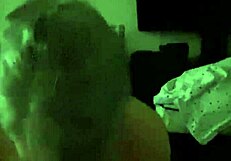 Blonde BBW sucks Mase619's uncut cock eagerly.