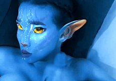 I fucked an avatar girl in a wild fantasy scene