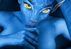 I fucked an avatar girl in a wild fantasy scene