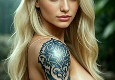 Naked blondes tease with big tits and asses