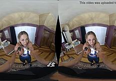 Wankzvr Adira Allure Wet Bandit Blowjob