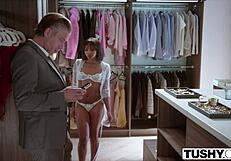 Tushy beautiful cali caliente focuses on anal thoughts during masturbation