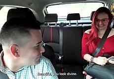 Surprise Uber Ride Turns into Outdoor Fucking with My Ex Milf's Wet Pussy