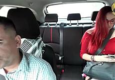 Surprise Uber Ride Turns into Outdoor Fucking with My Ex Milf's Wet Pussy