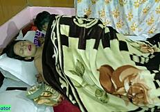 Cute Asian Indian Model Bent Over Riding Monster Cock with Shaved Pussy in Hindi