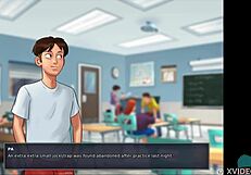 Summertime Saga 45! Making Out with That Sexy French Teacher—What a Rush!