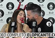 Sara Blonde Sucks That Lollipop So Intensely!