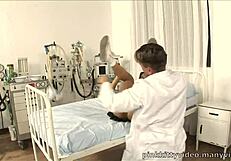 melanie memphis visits the doctor for a thorough examination