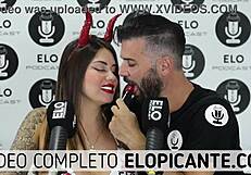 Sara Blonde Sucks That Lollipop So Intensely!