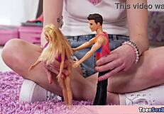 cute stepdaughter had a nasty idea, and we fulfiled her fantasy