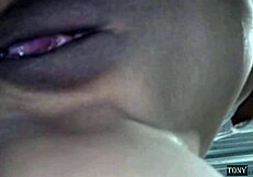 Gritona feels pain in her ass but always begs for more homemade anal with her comadre