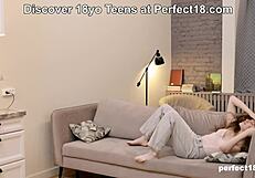 Bella Heathcote Boldly Rubs Her Wet Pussy To Intense Orgasm In Lingerie