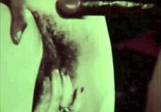 Vintage taboo interracial encounter unfolds