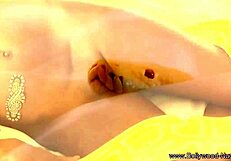 Asian milf gives blowjob casually