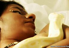 Asian milf gives blowjob casually